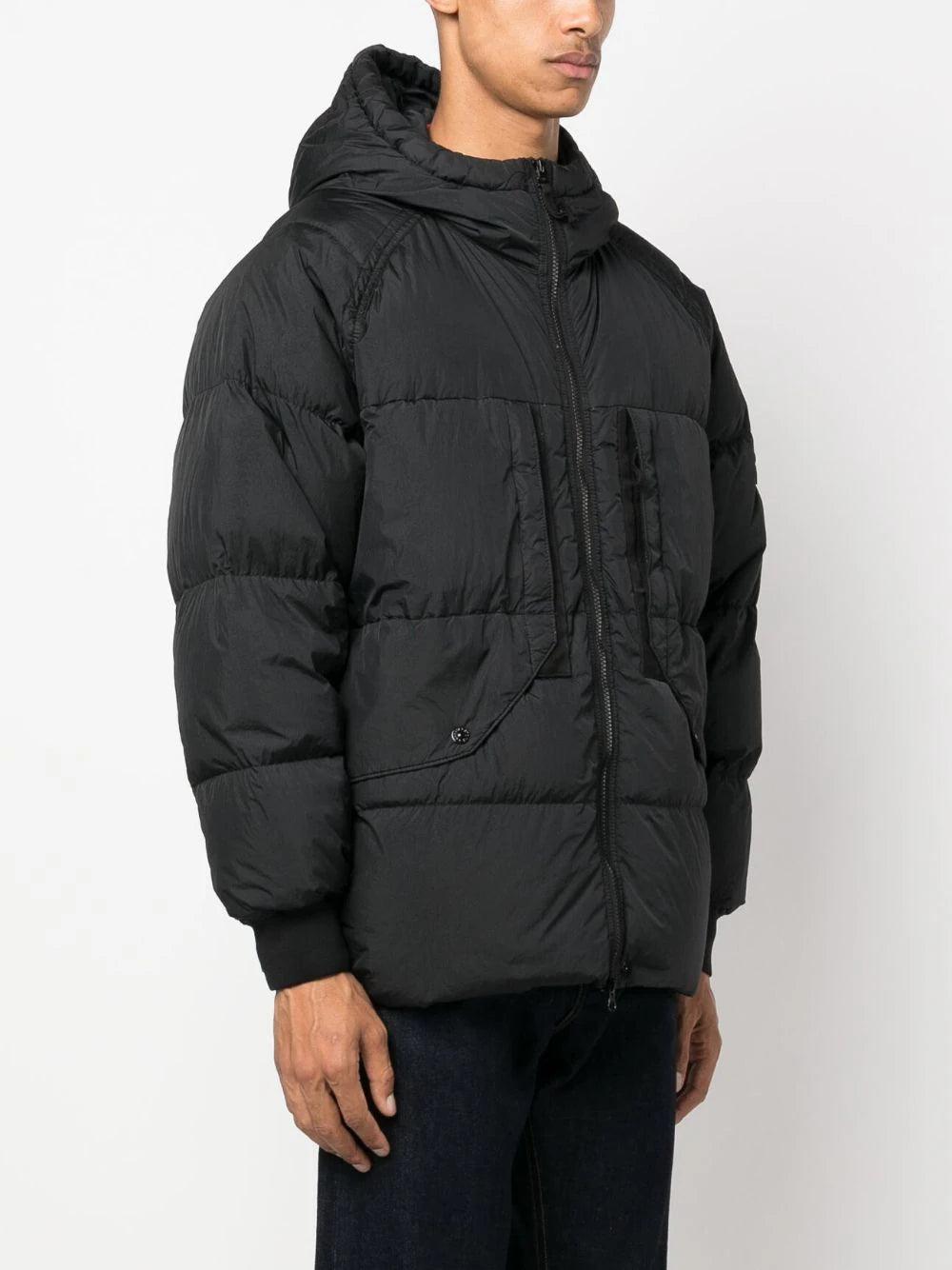 STONE ISLAND 40723 garment dyed crinkle reps recycled nylon down Nuova