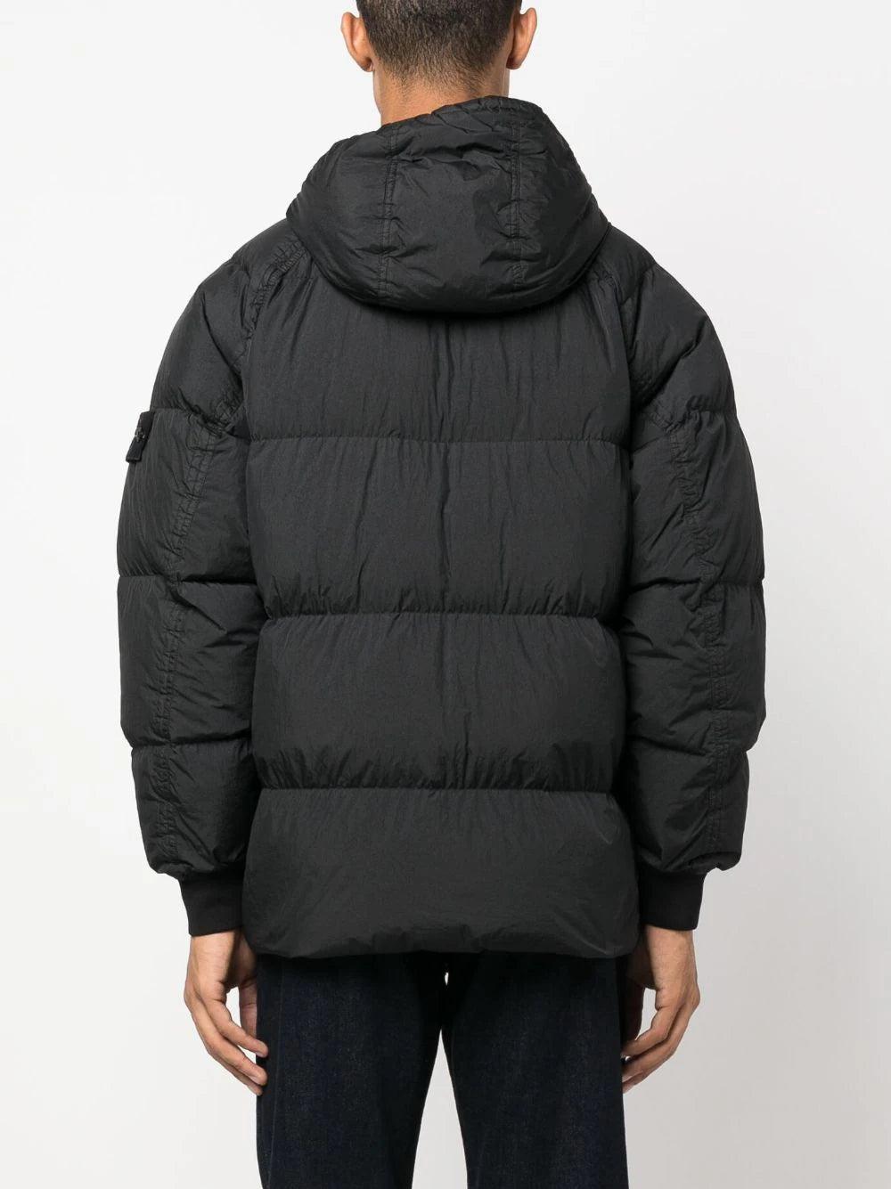 STONE ISLAND 40723 garment dyed crinkle reps recycled nylon down Nuova