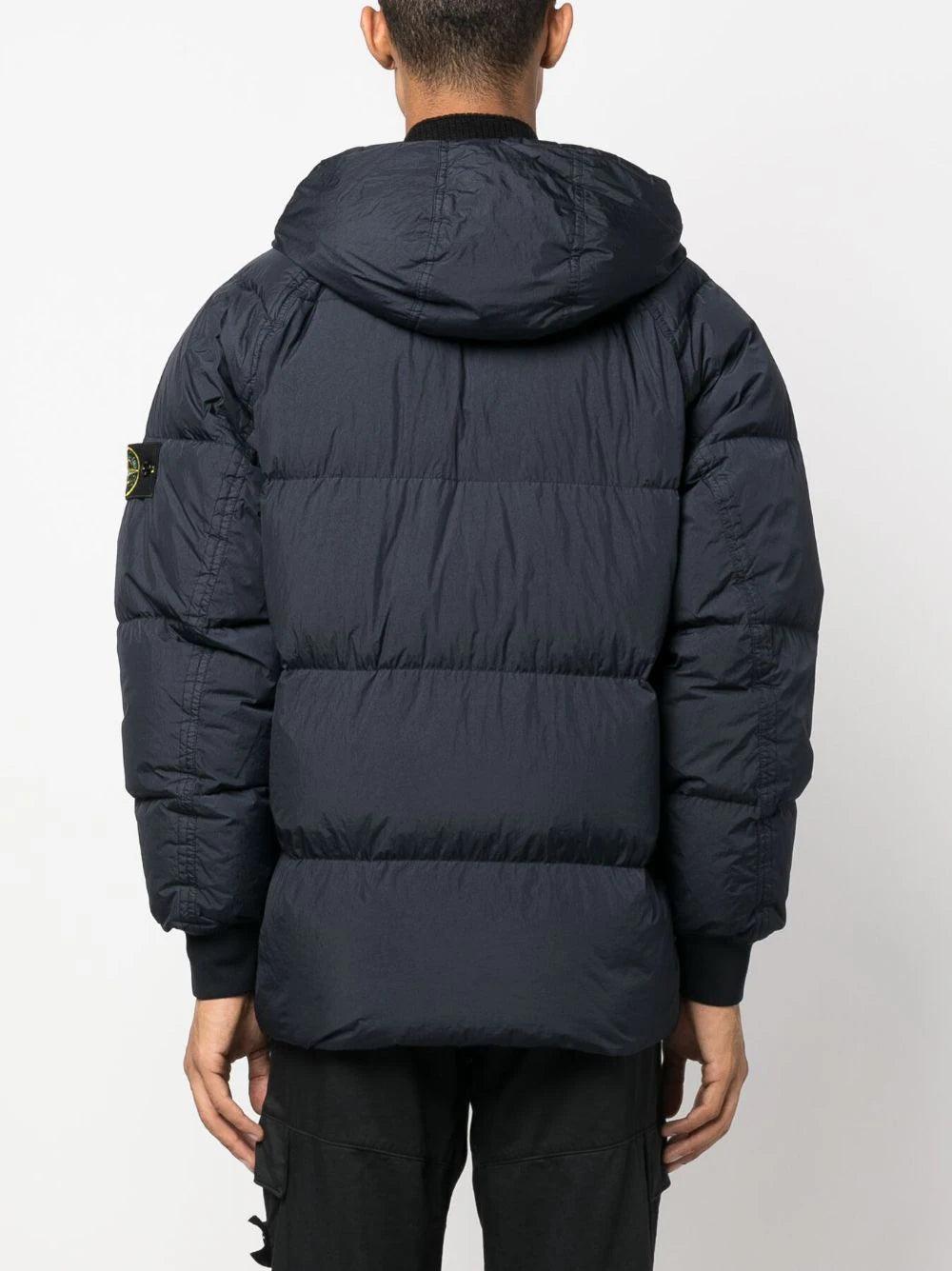 STONE ISLAND 40723 garment dyed crinkle reps recycled nylon down Negozio