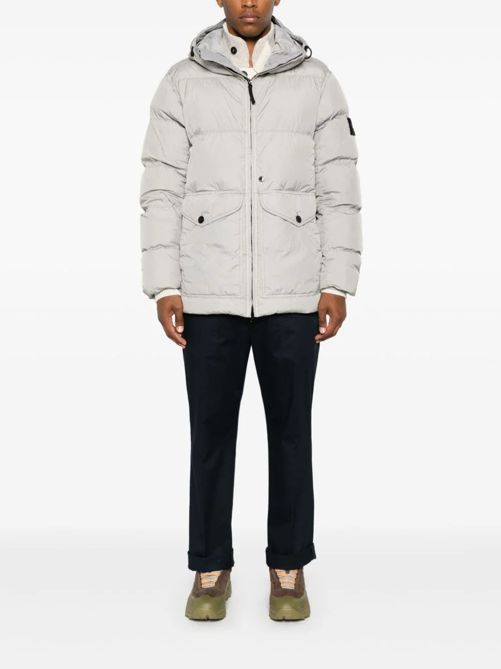 STONE ISLAND 40723 rds real down jacket In Linea