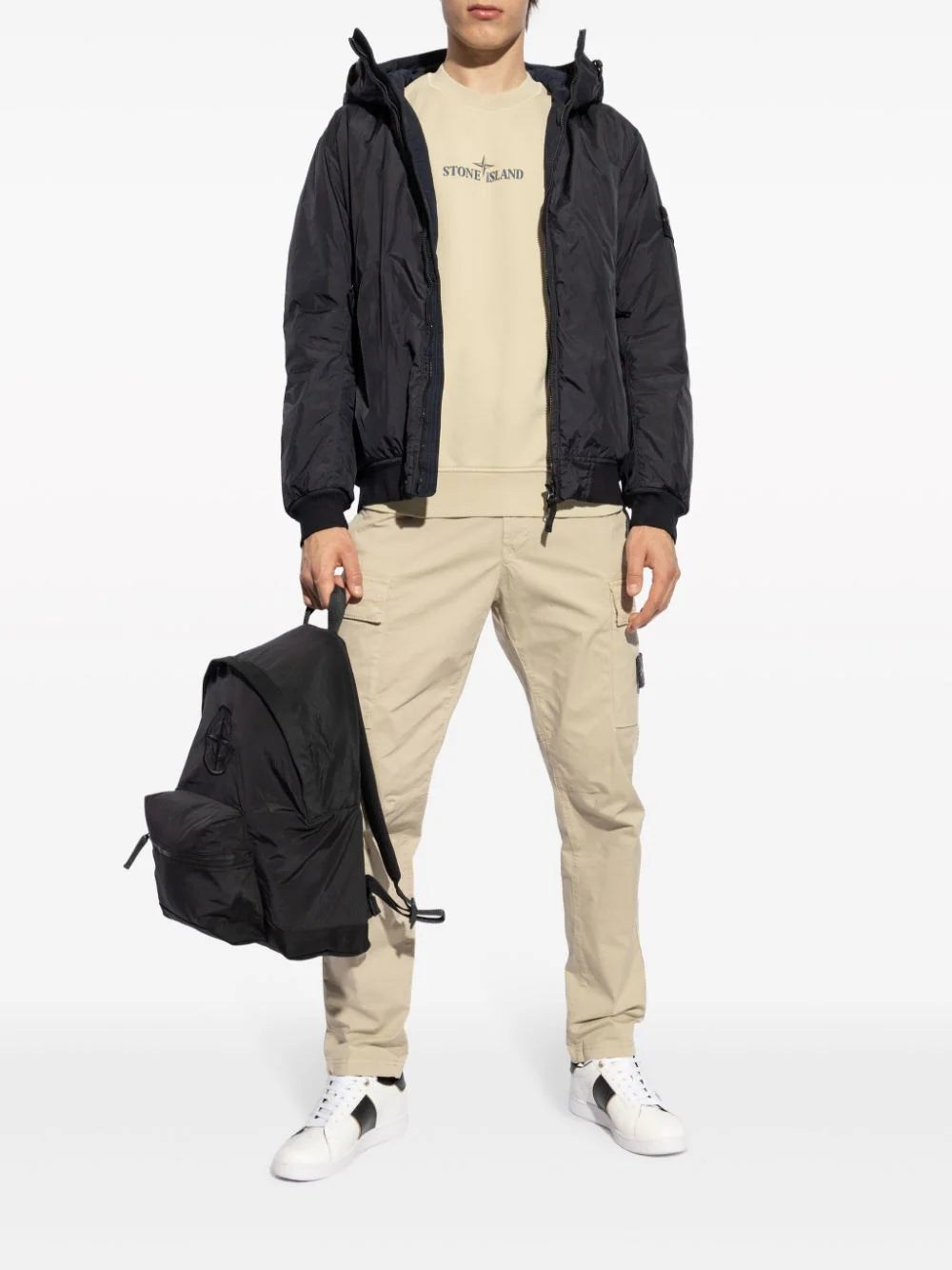 STONE ISLAND 40823 garment dyed jacket Qualità
