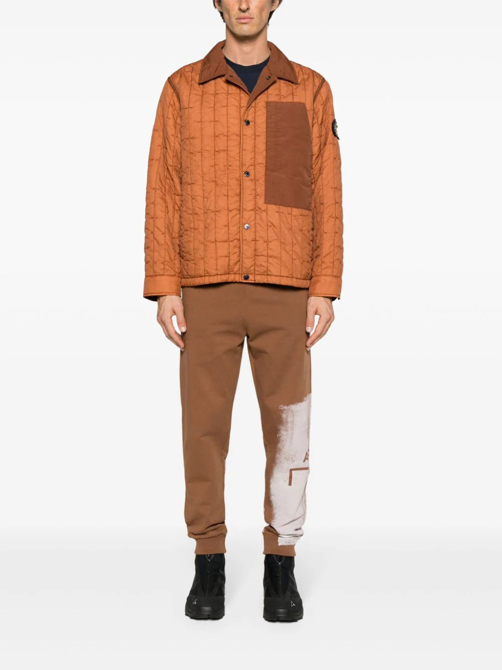 STONE ISLAND 40831 quilted nylon stella with primaloft®-tc Vendita