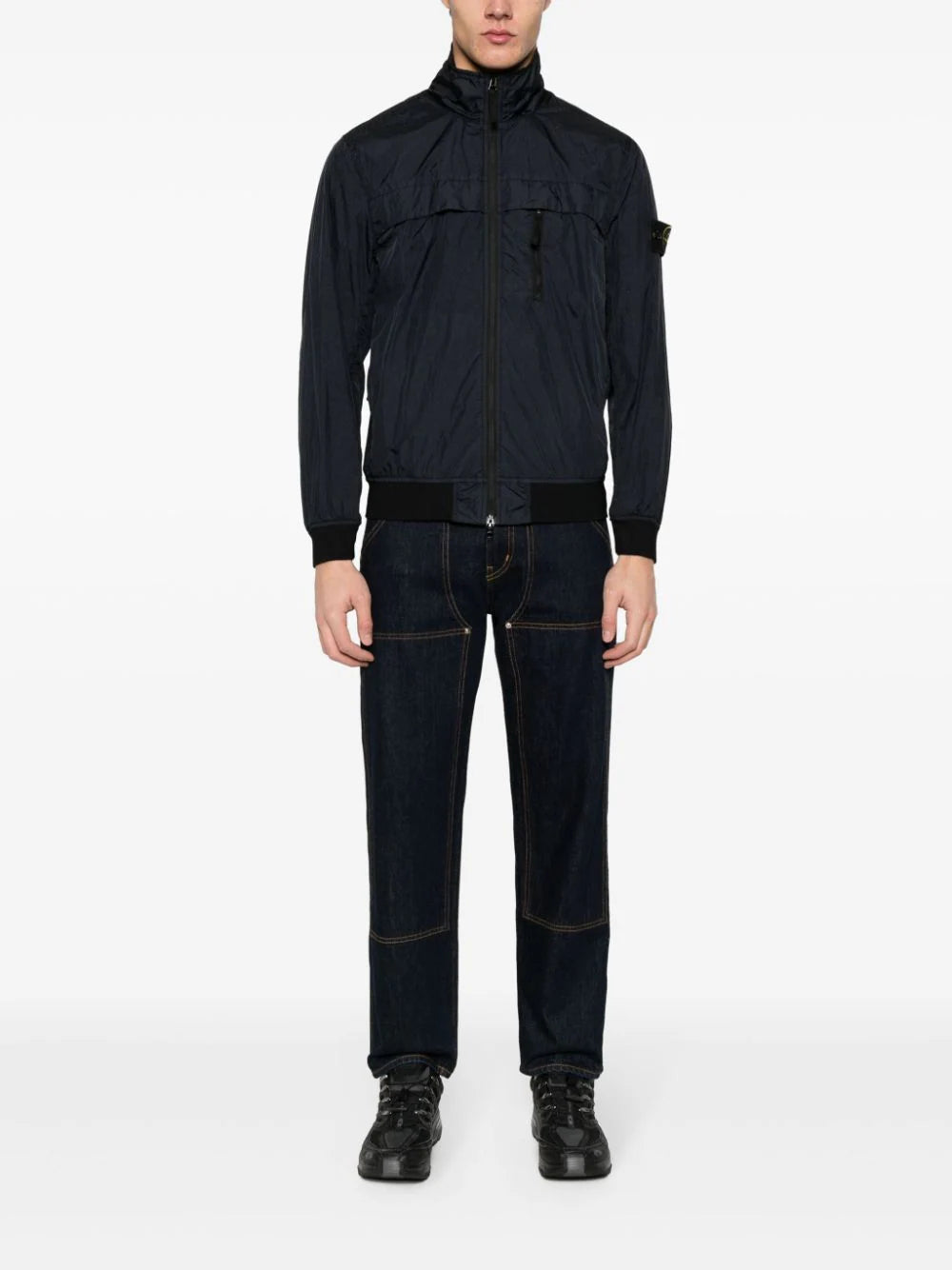 STONE ISLAND 41022 garment dyed crinkle reps r-ny Pezzi Unici