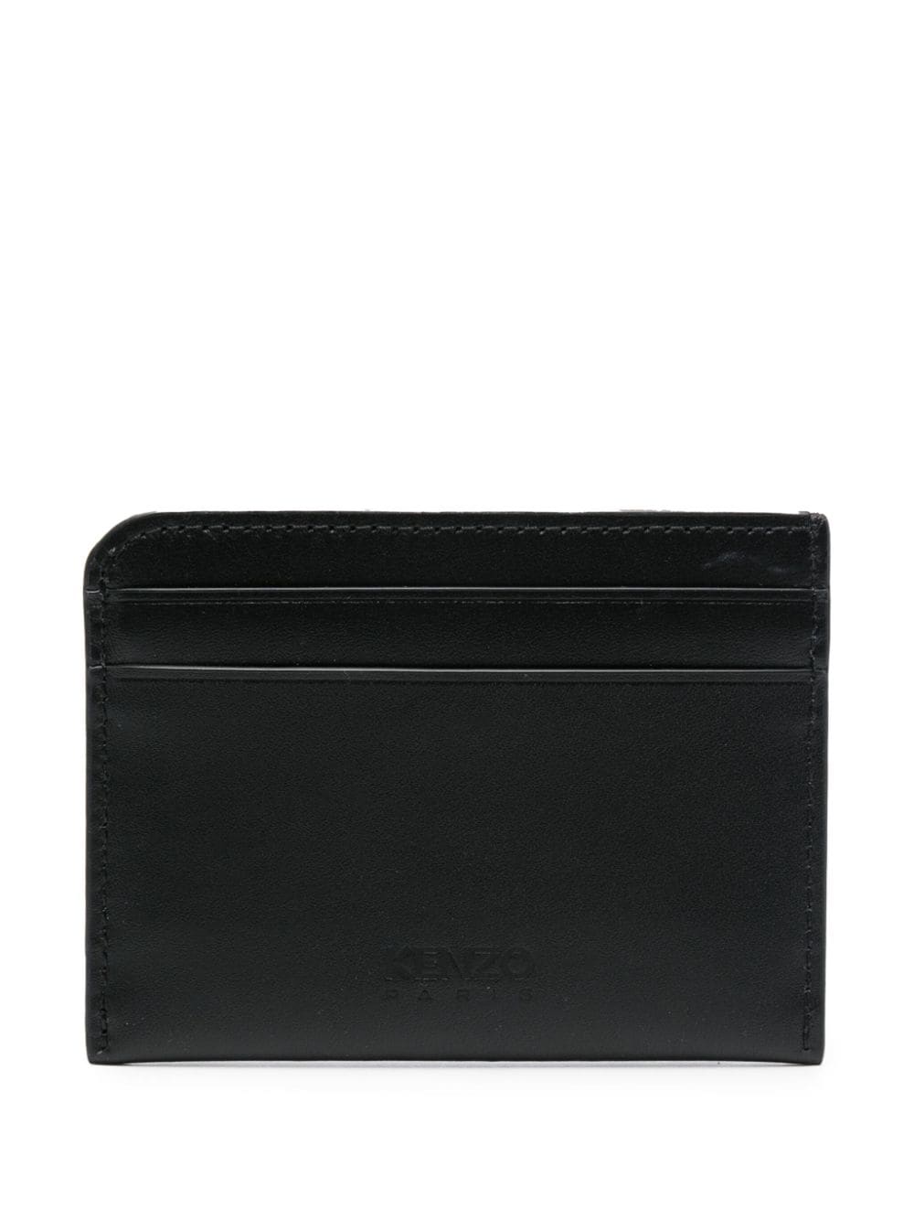 KENZO 'kenzo varsity' leather card holder Sconto