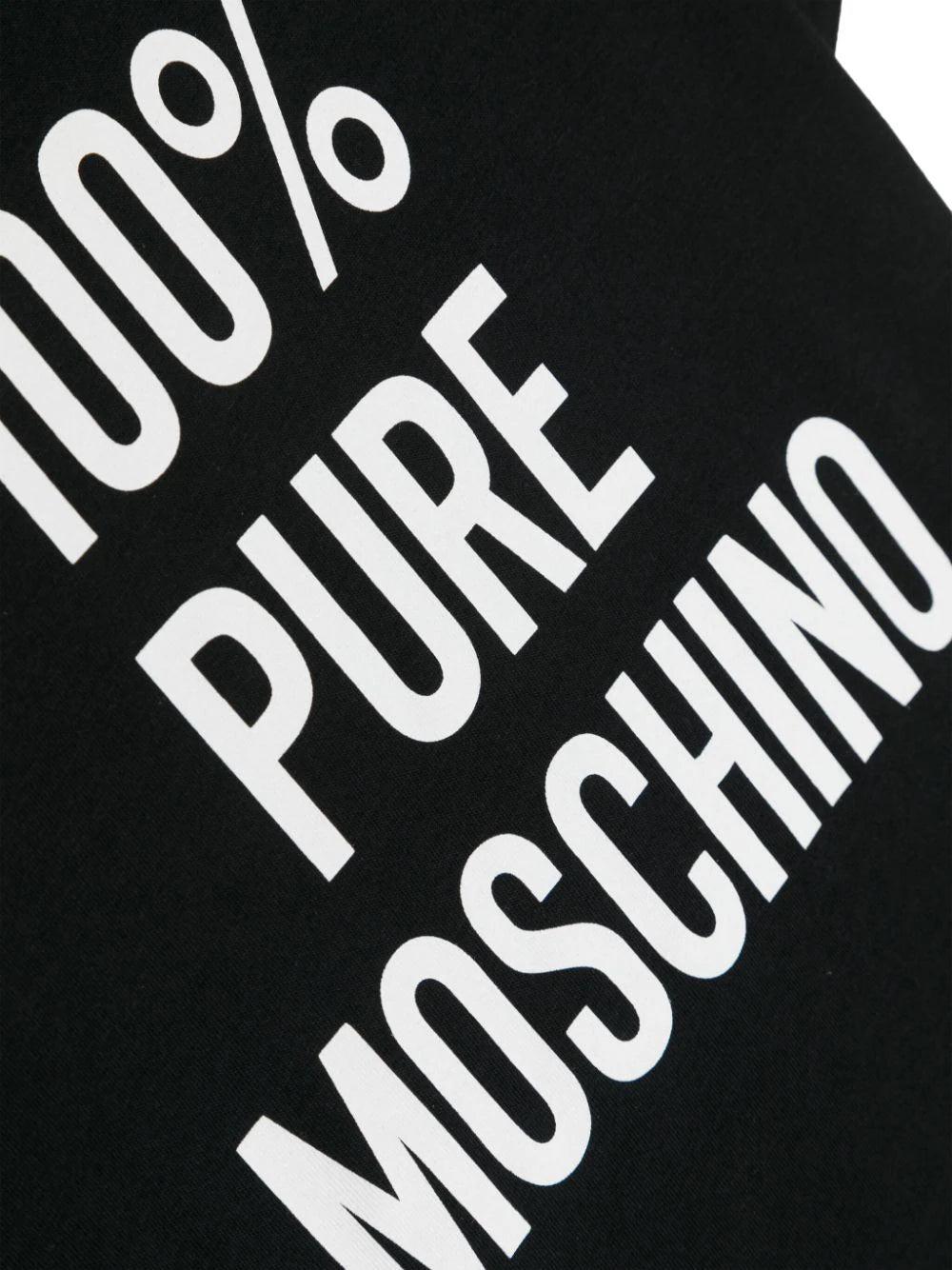 Moschino Kids 100% pure moschino cotton t-shirt Vendita Economica
