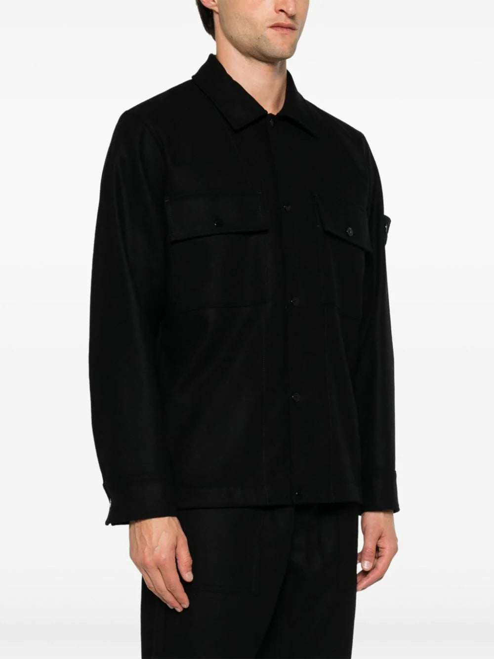 STONE ISLAND 120f4 overshirt ghost Rilascio limitato