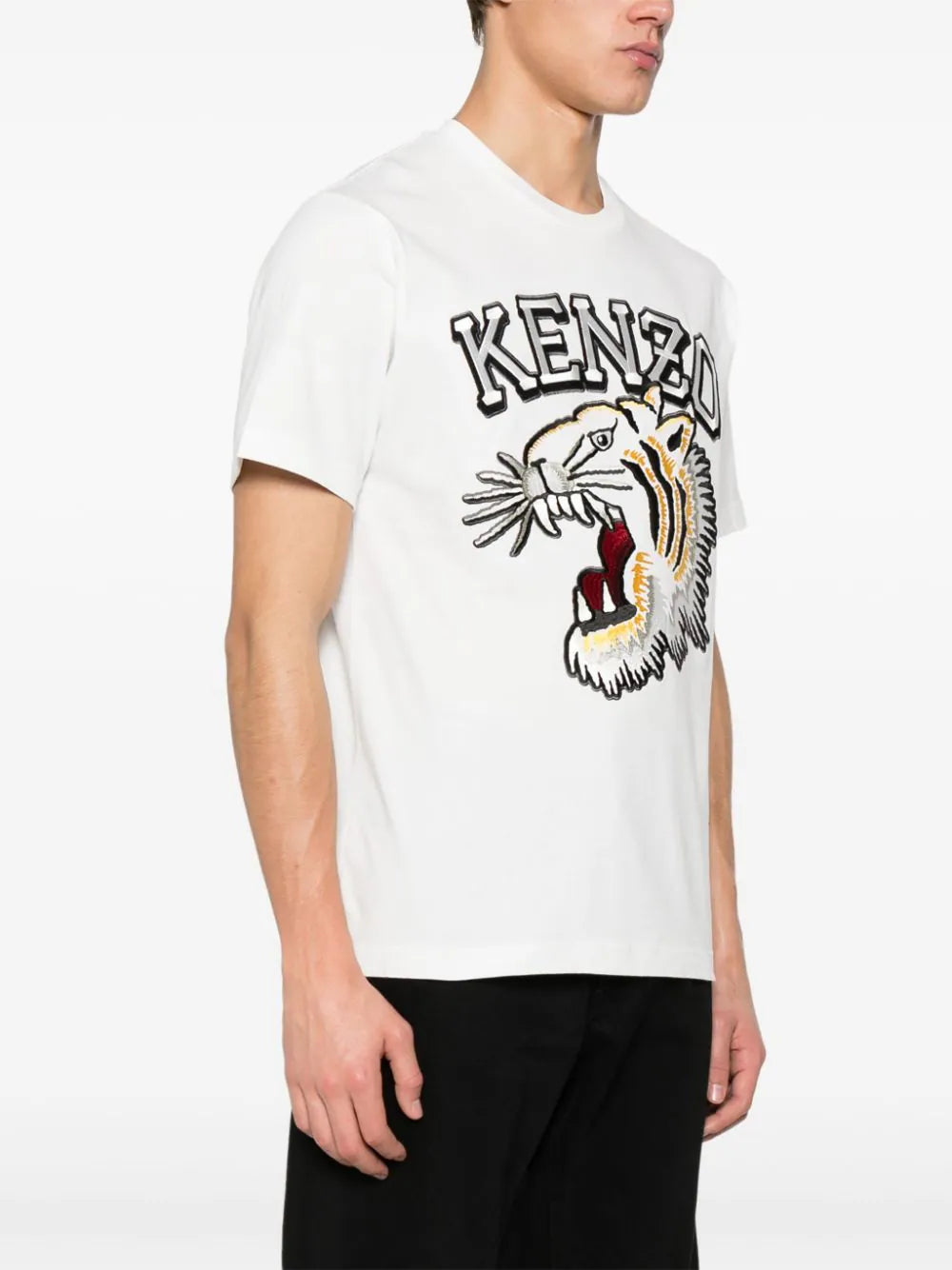KENZO 'tiger varsity' t-shirt Fino al 60% di sconto