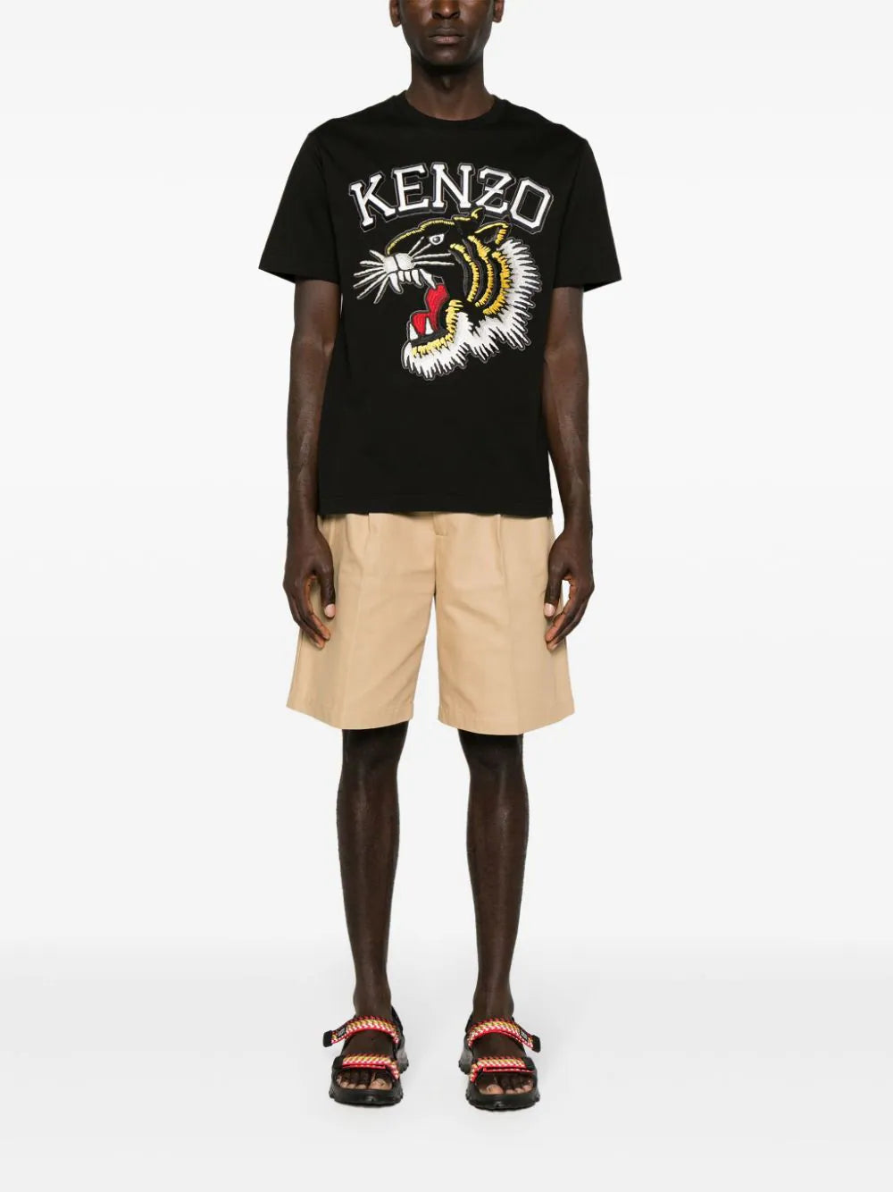 KENZO 'tiger varsity' t-shirt Fino al 65% di sconto