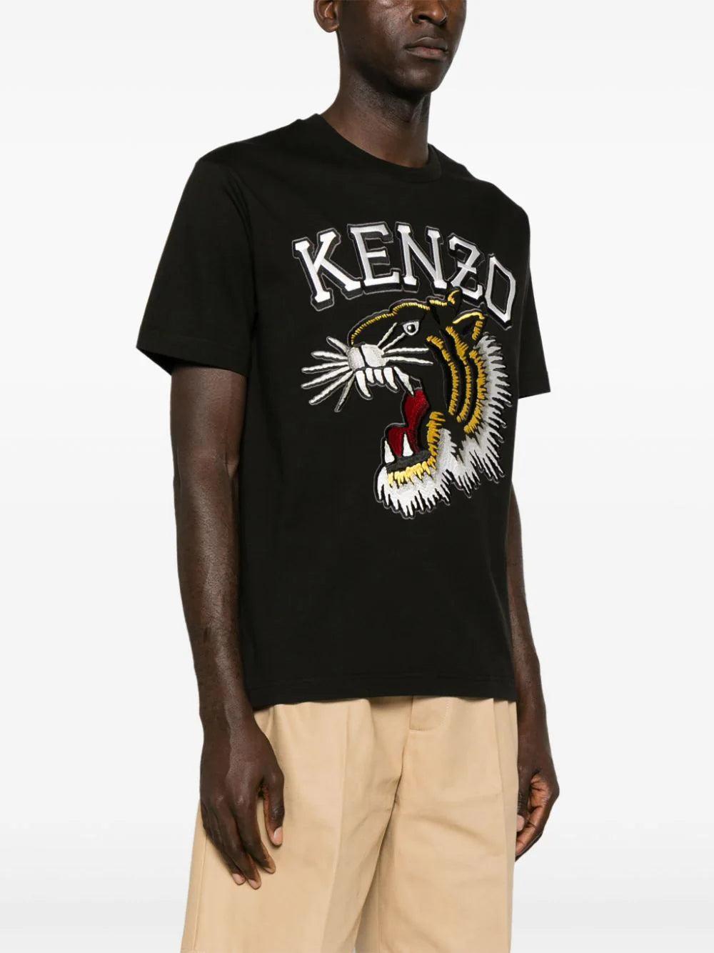 KENZO 'tiger varsity' t-shirt Fino al 65% di sconto