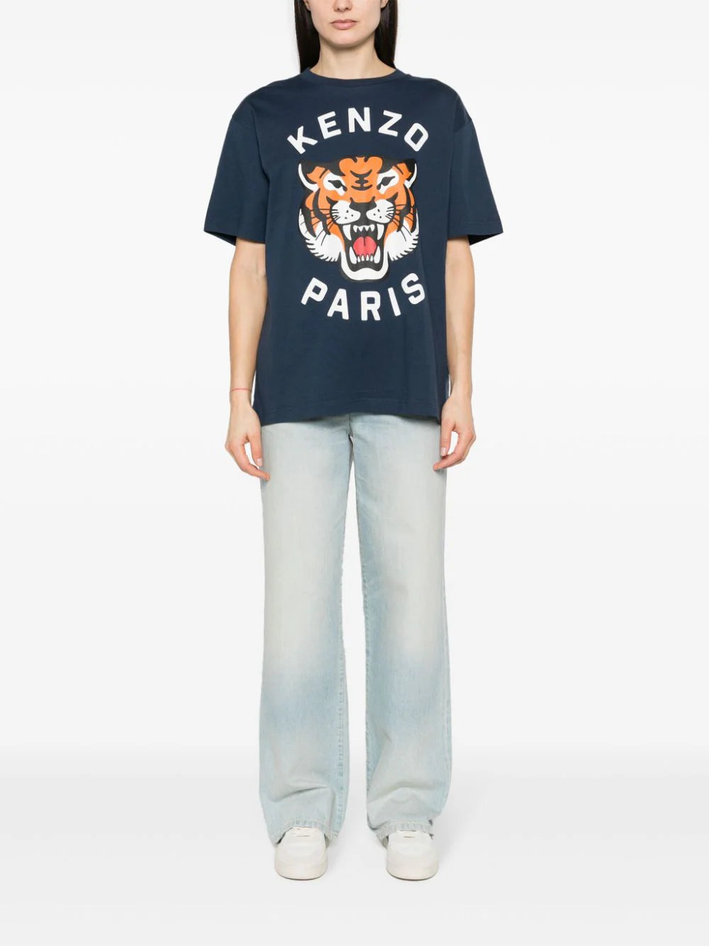 KENZO 'tiger varsity' t-shirt Offerta speciale della fabbrica