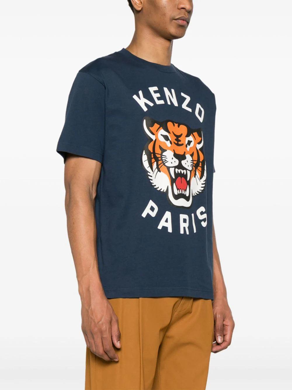 KENZO 'tiger varsity' t-shirt Offerta speciale della fabbrica
