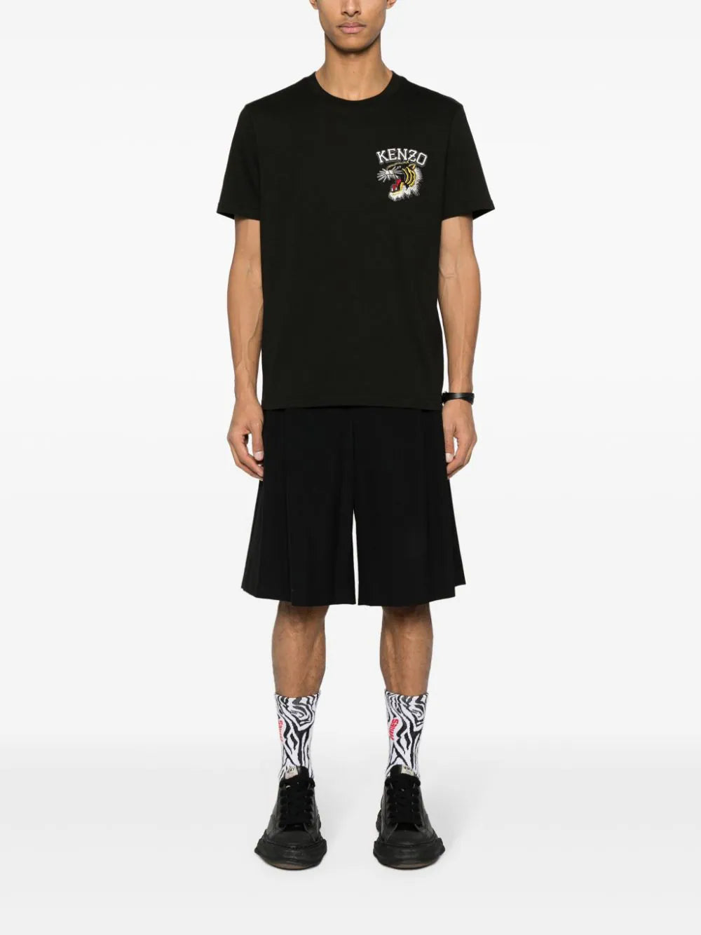 KENZO 'varsity jungle' t-shirt Fino al 55% di sconto
