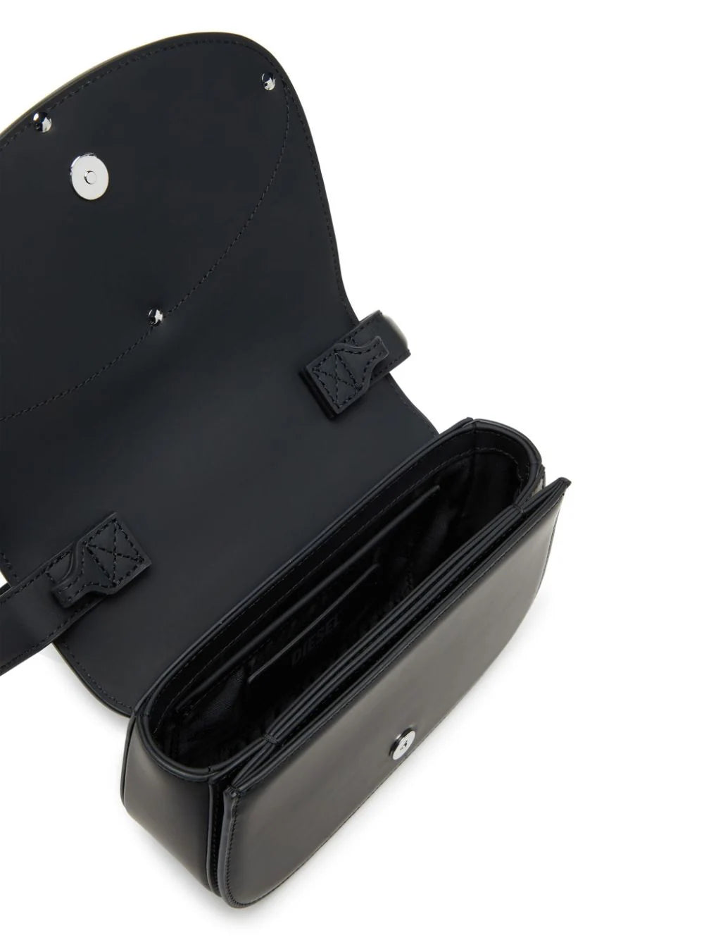 DIESEL 1dr-iconic matte leather shoulder bag Offerta natalizia