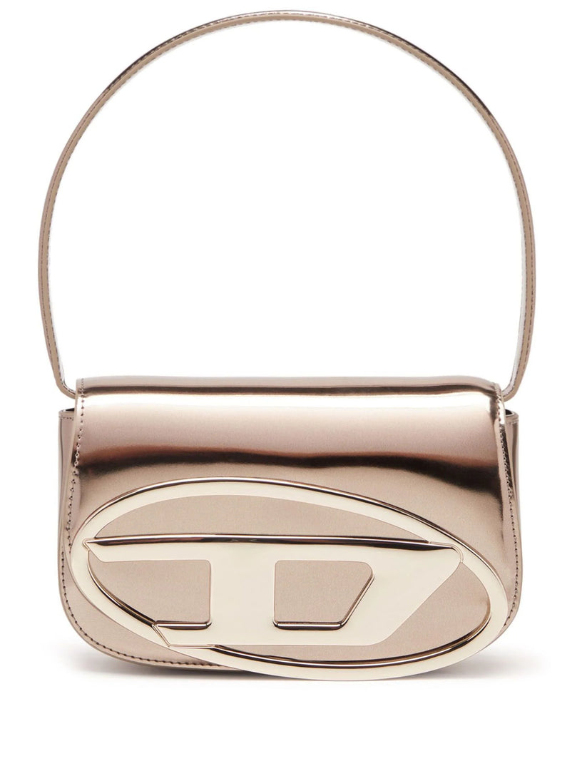DIESEL 1dr-iconic shoulder bag in mirrored leather Offerta per la Festa della Mamma