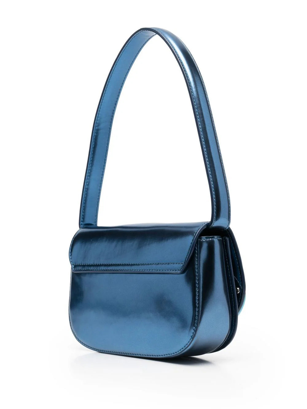 DIESEL 1dr-iconic shoulder bag in mirrored leather Offerta Giorno del Papà