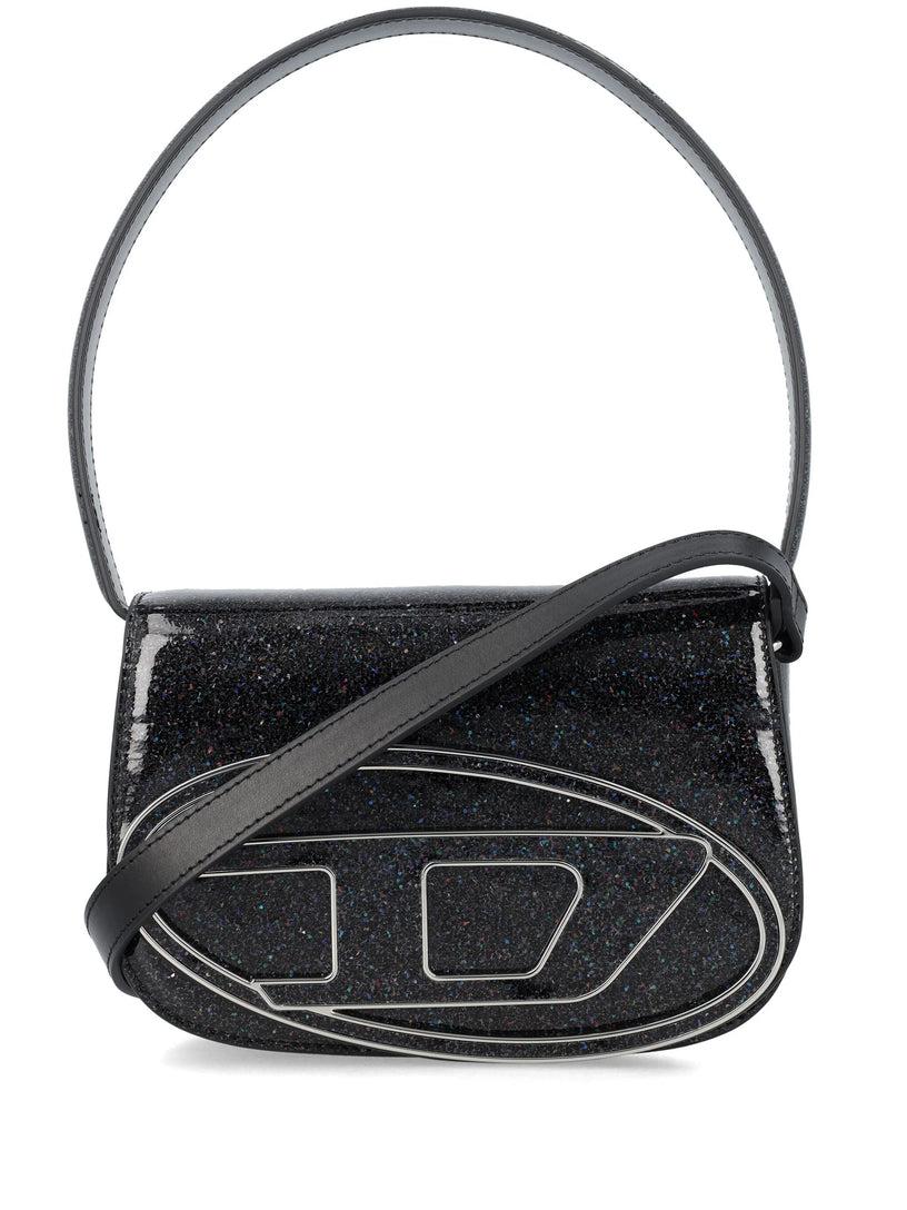 DIESEL 1dr-iconic shoulder bag with macro glitter Offerta San Valentino