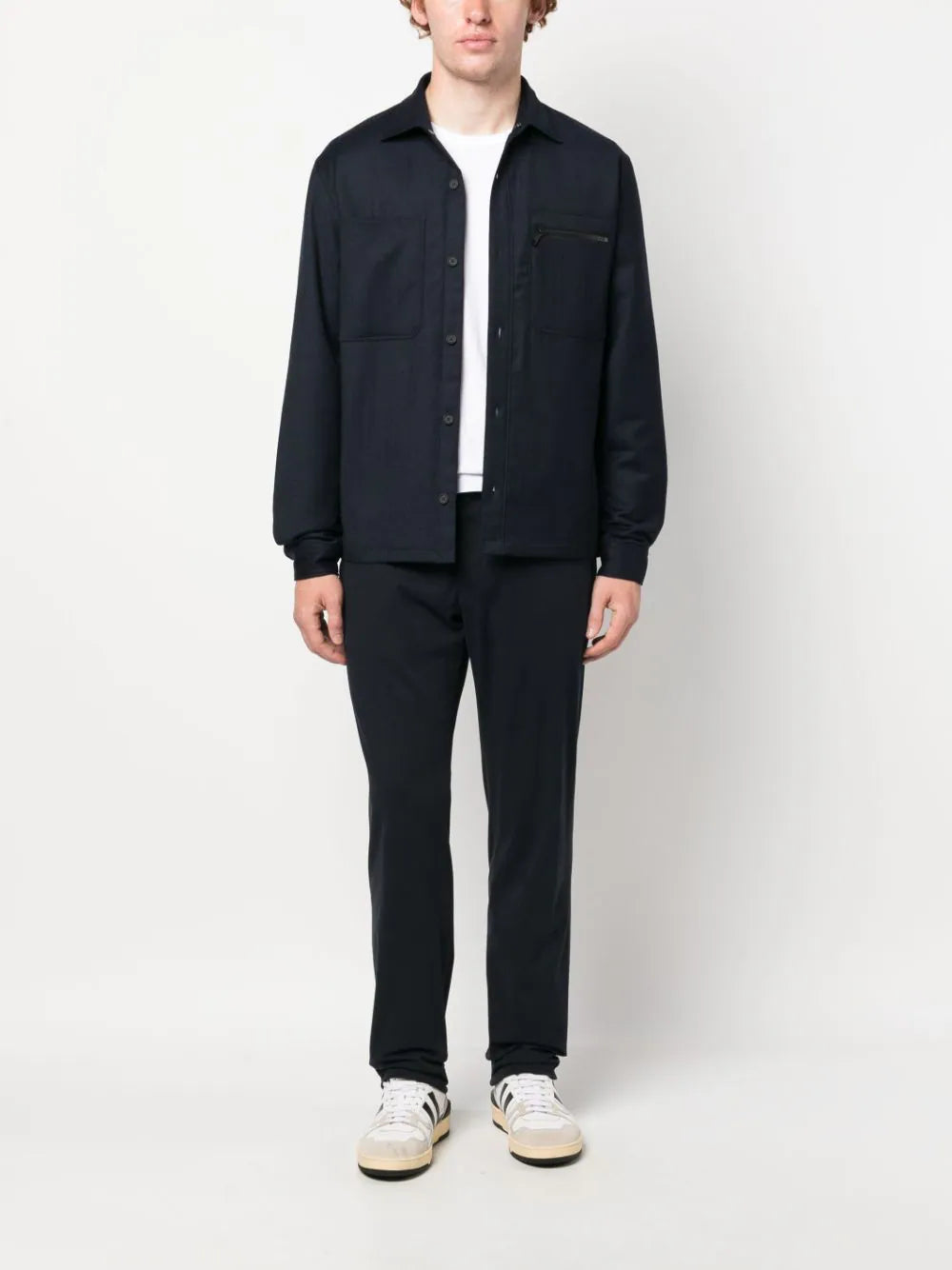 ZEGNA Wool shirt jacket Bestseller