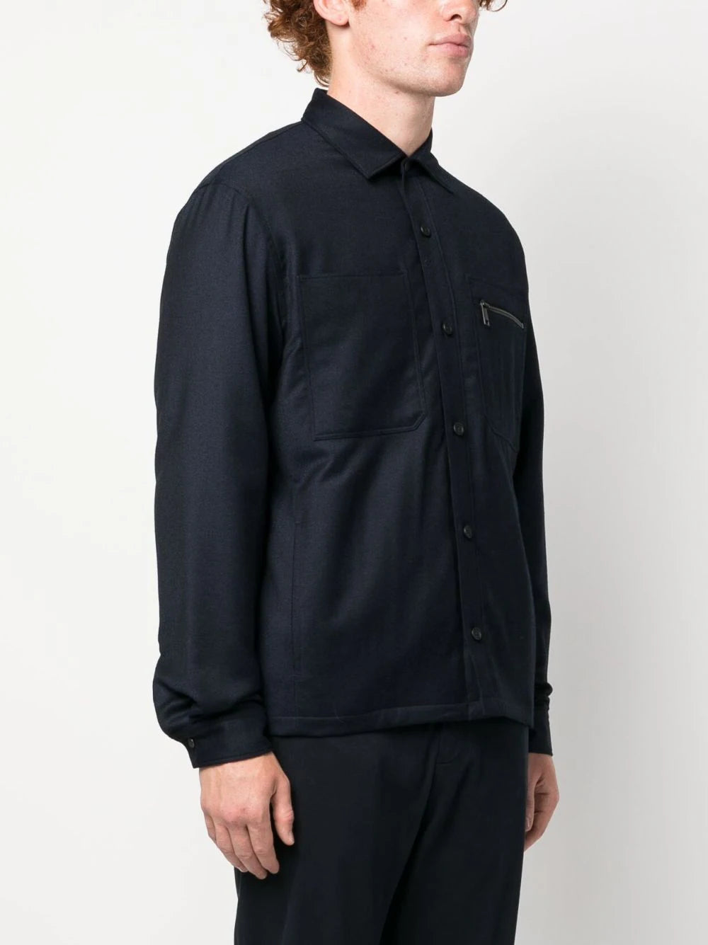 ZEGNA Wool shirt jacket Bestseller