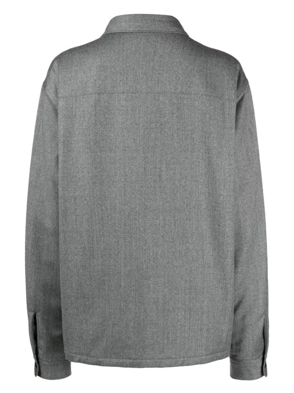 ZEGNA Wool shirt jacket Offerte stagionali