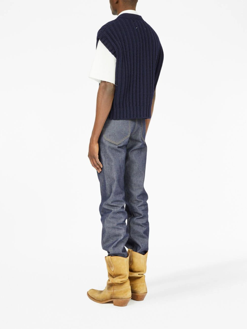 MAISON MARGIELA Wool vest Prezzo basso