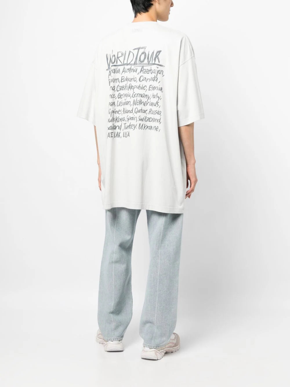 VETEMENTS Worldtour logo t-shirt Ultimi tre giorni