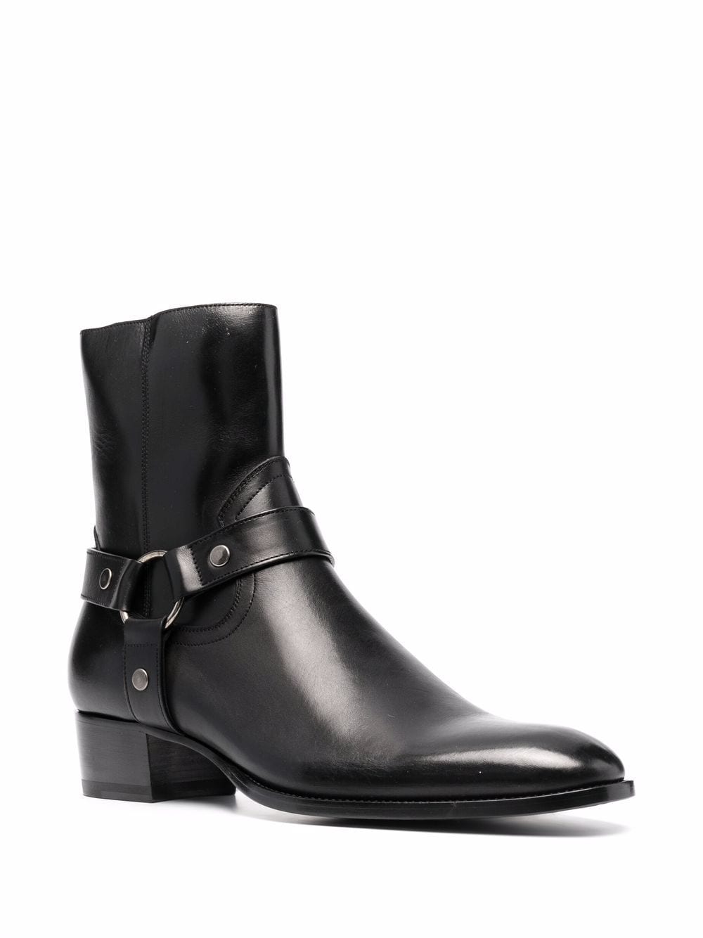 Saint Laurent Wyatt harness boots Fino al 60% di sconto