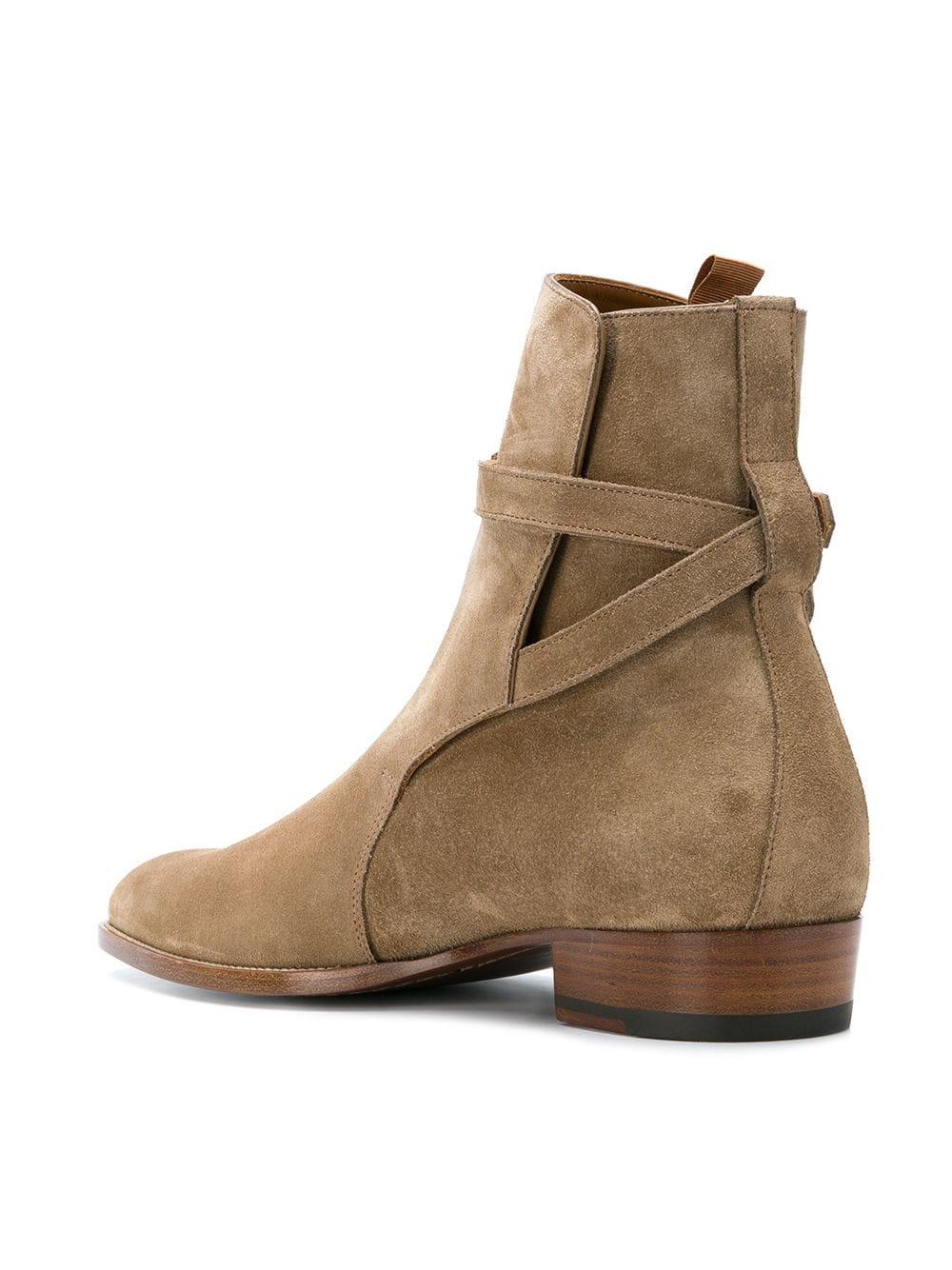 Saint Laurent Wyatt jodhpur boots Fino al 65% di sconto