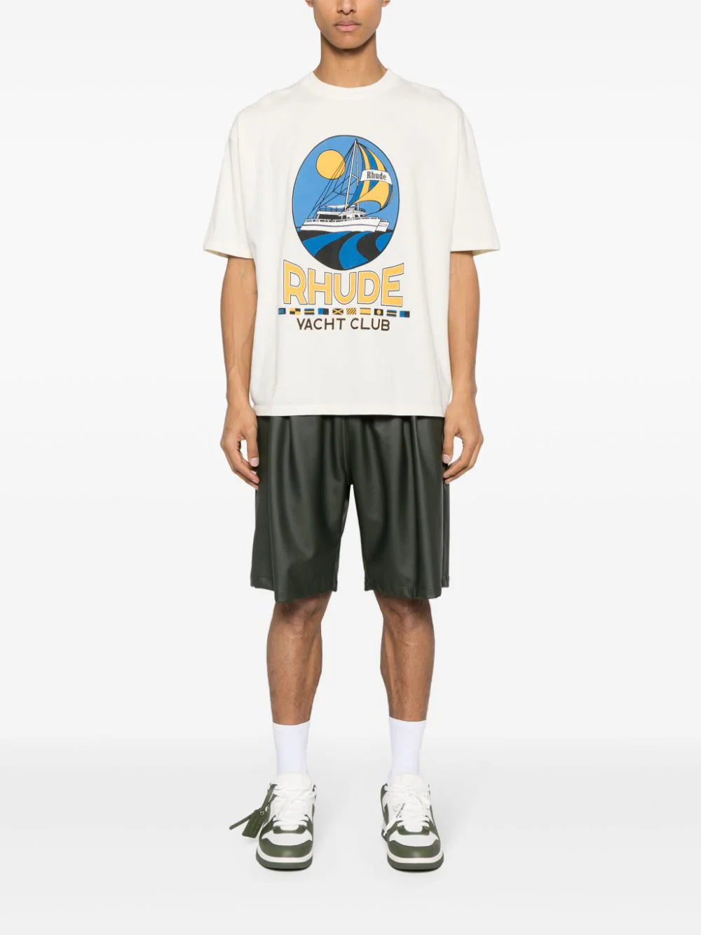 Rhude Yacht club t-shirt Discount Store per i nuovi prodotti