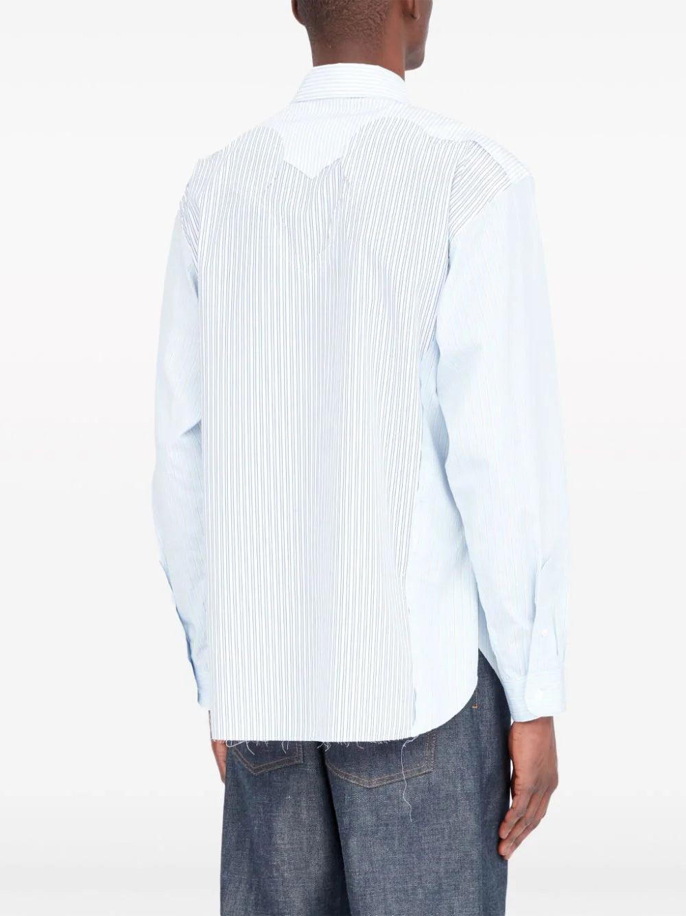 MAISON MARGIELA Yoke stripe shirt Super sconto