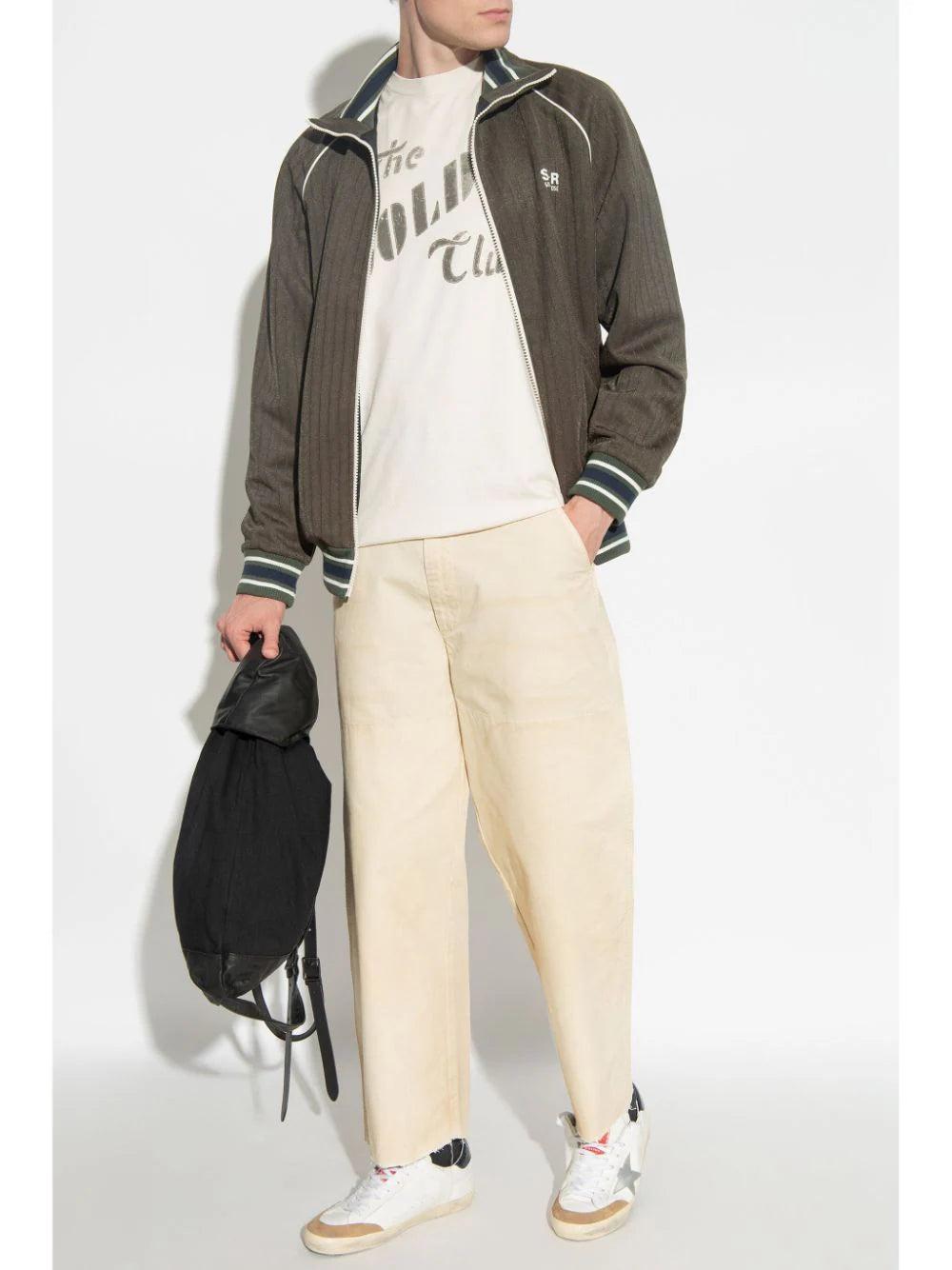 Golden Goose Zip-up sweatshirt with logo Esporta salva