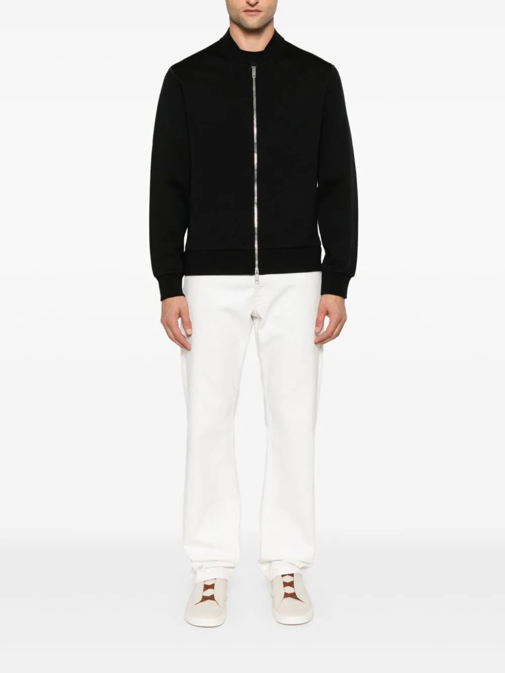 ZEGNA Zip-up sweatshirts Black Friday Prezzi