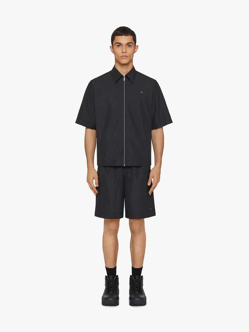 Givenchy Zipped shirt with 4g detail Vendita