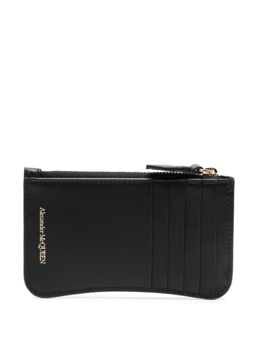Alexander McQueen Zip card holder Spedizione Gratuita