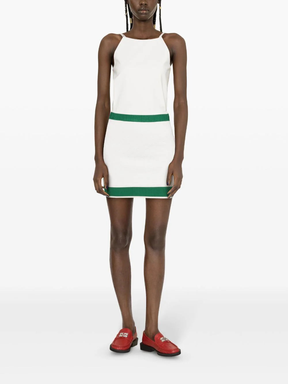 CASABLANCA 3d monogram skirt Sottocosto