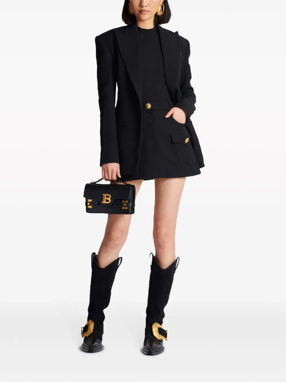 BALMAIN 6-button jersey t-shirt Offerta esclusiva