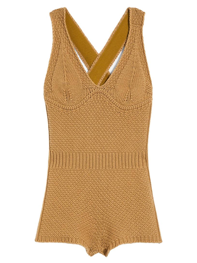 Max Mara Abavo1234 bodycon knit jumpsuit Offerta natalizia
