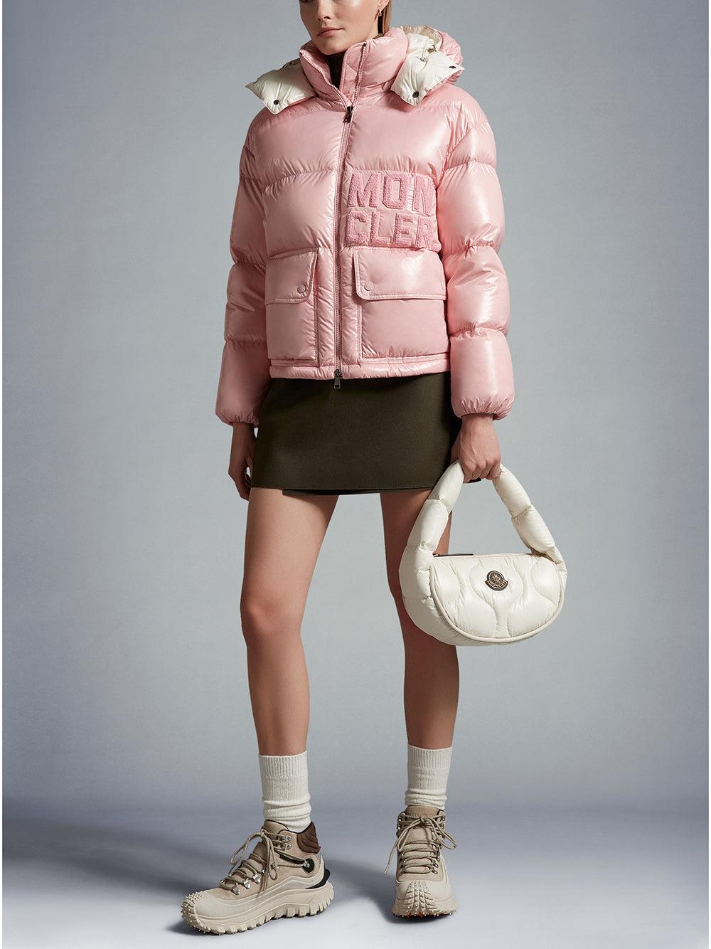 MONCLER Abbaye short down jacket Offerta San Valentino
