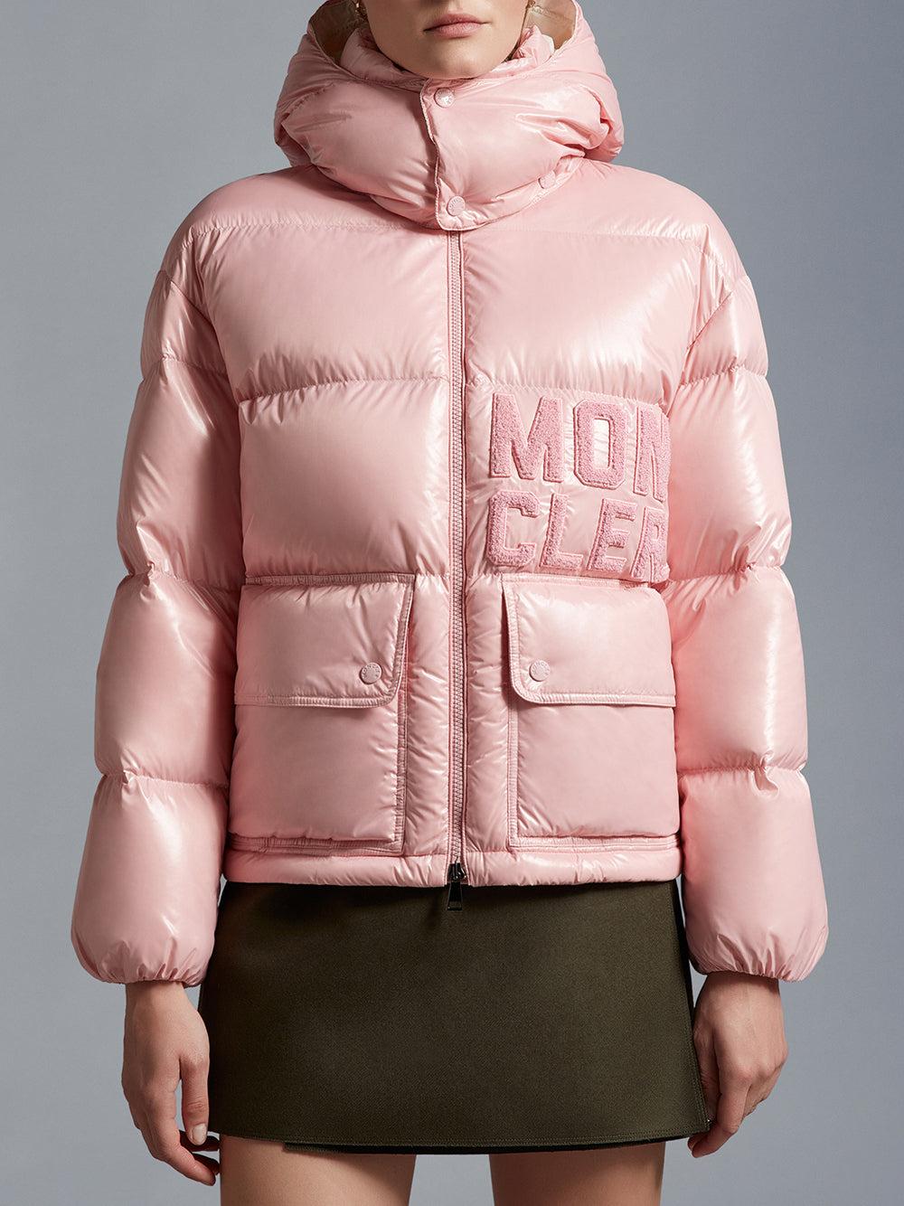 MONCLER Abbaye short down jacket Offerta San Valentino