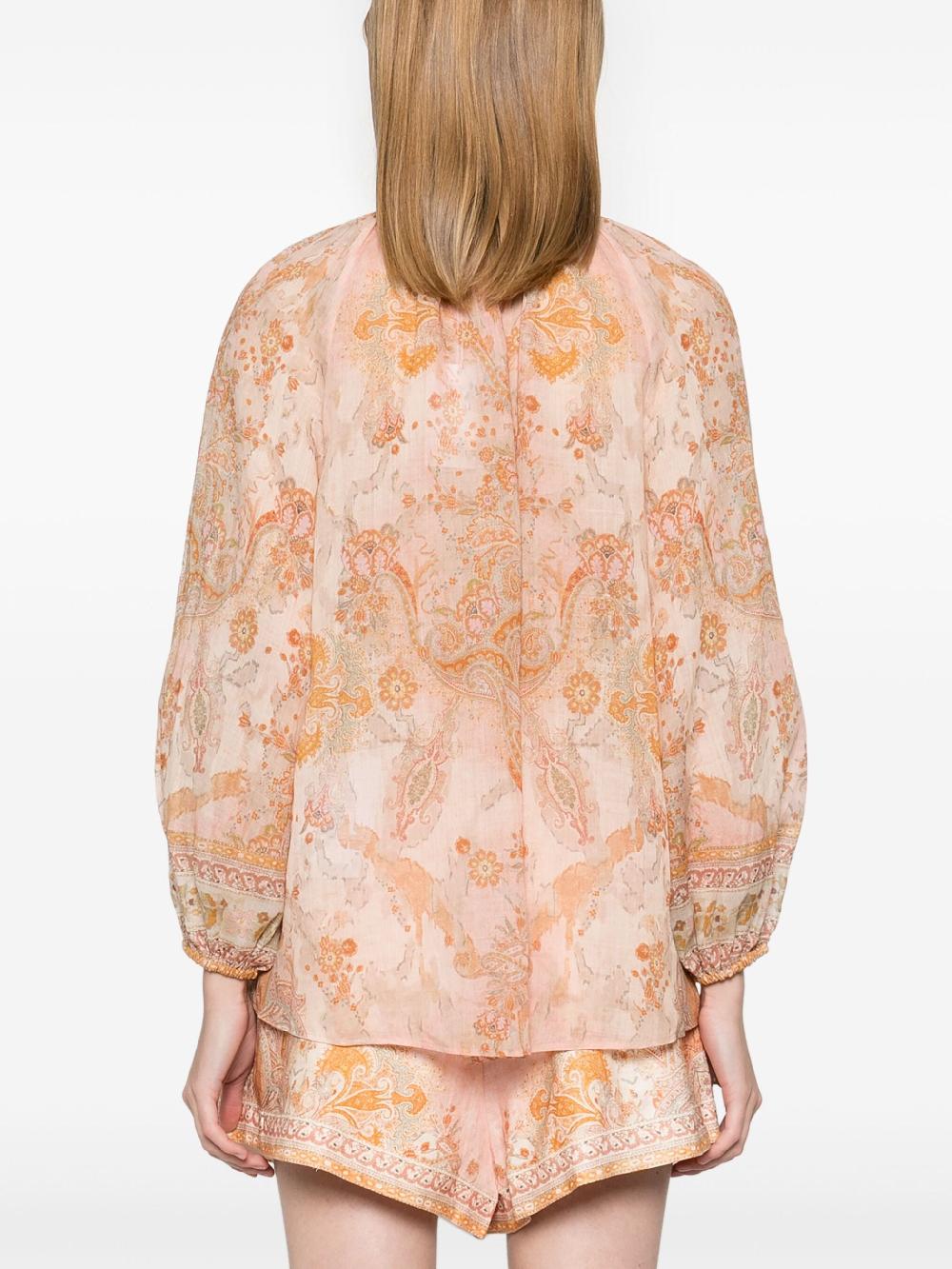ZIMMERMANN Acacia blouse Offerte esclusive