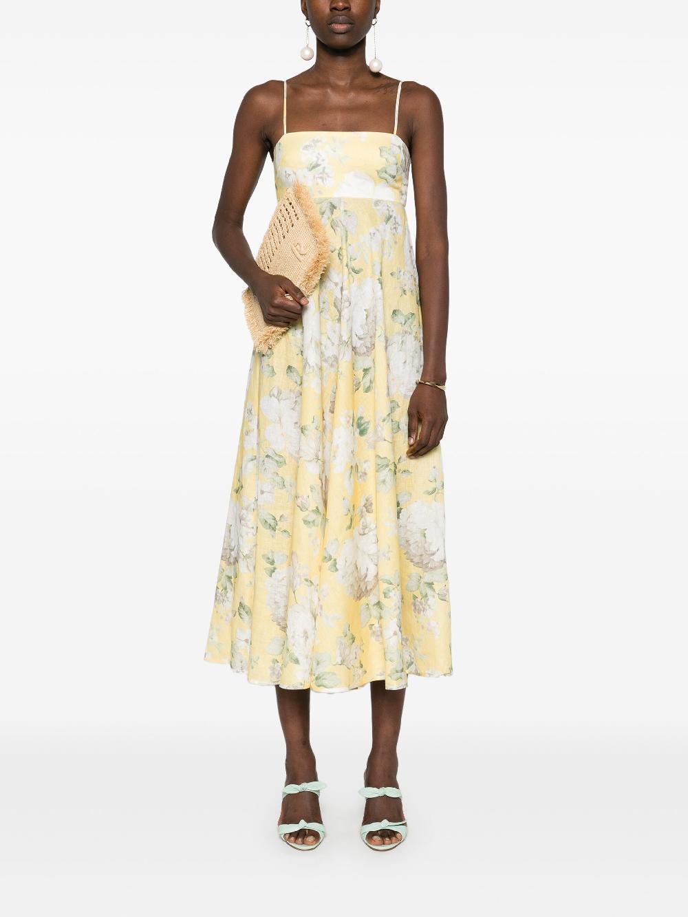 ZIMMERMANN Acacia midi dress Lightning offer