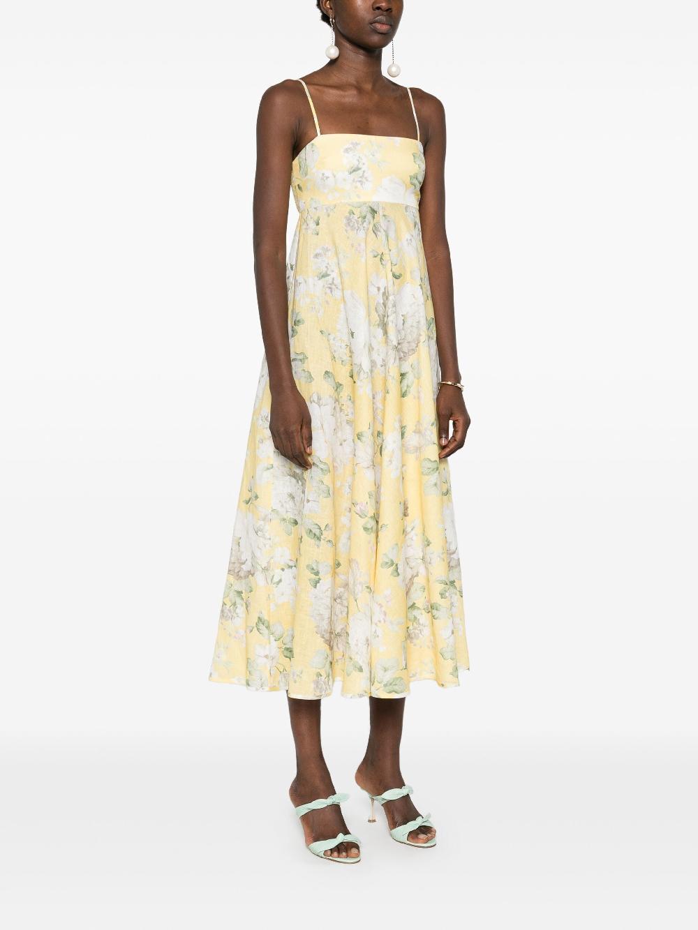 ZIMMERMANN Acacia midi dress Lightning offer