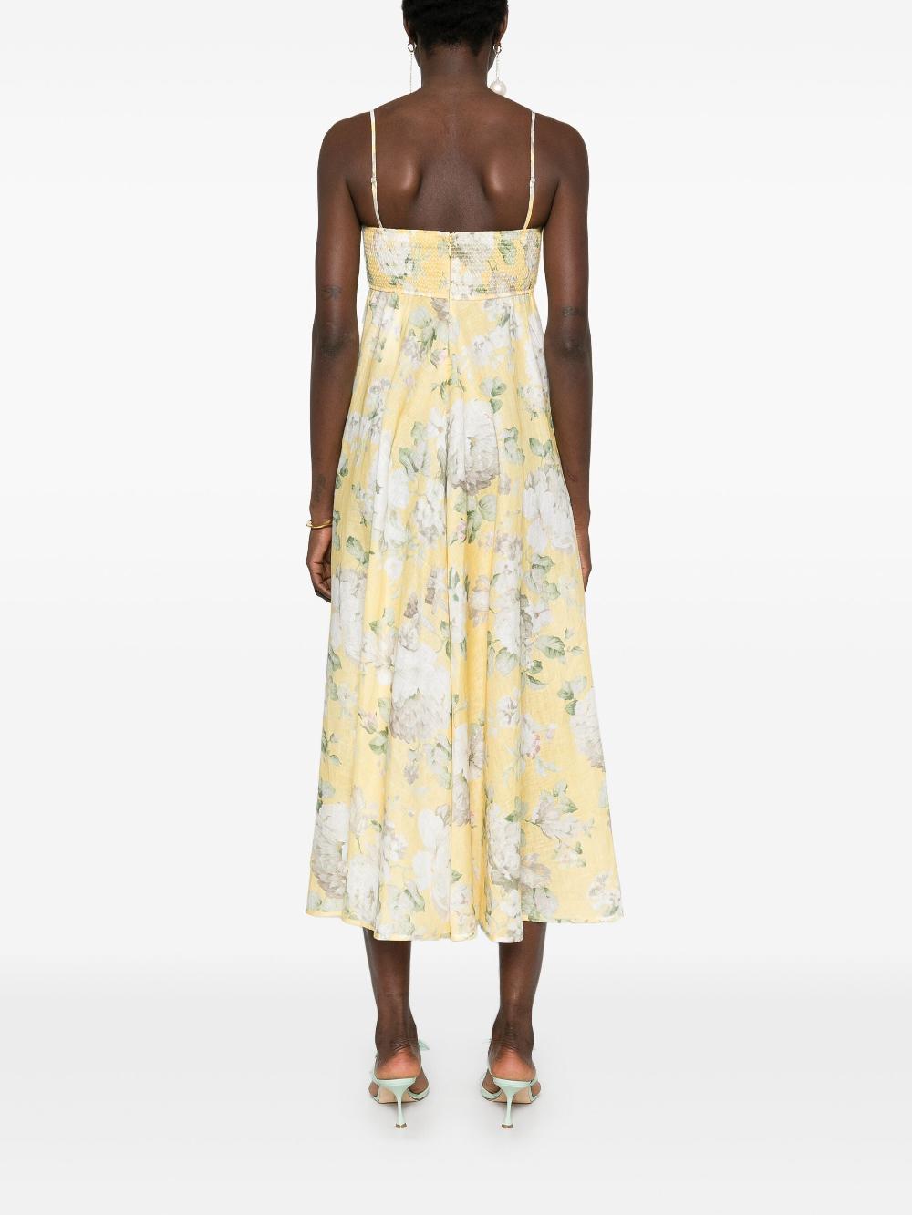 ZIMMERMANN Acacia midi dress Lightning offer