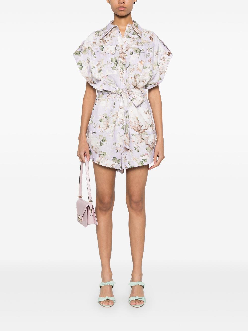 ZIMMERMANN Acacia pocket playsuit Nuovi prodotti