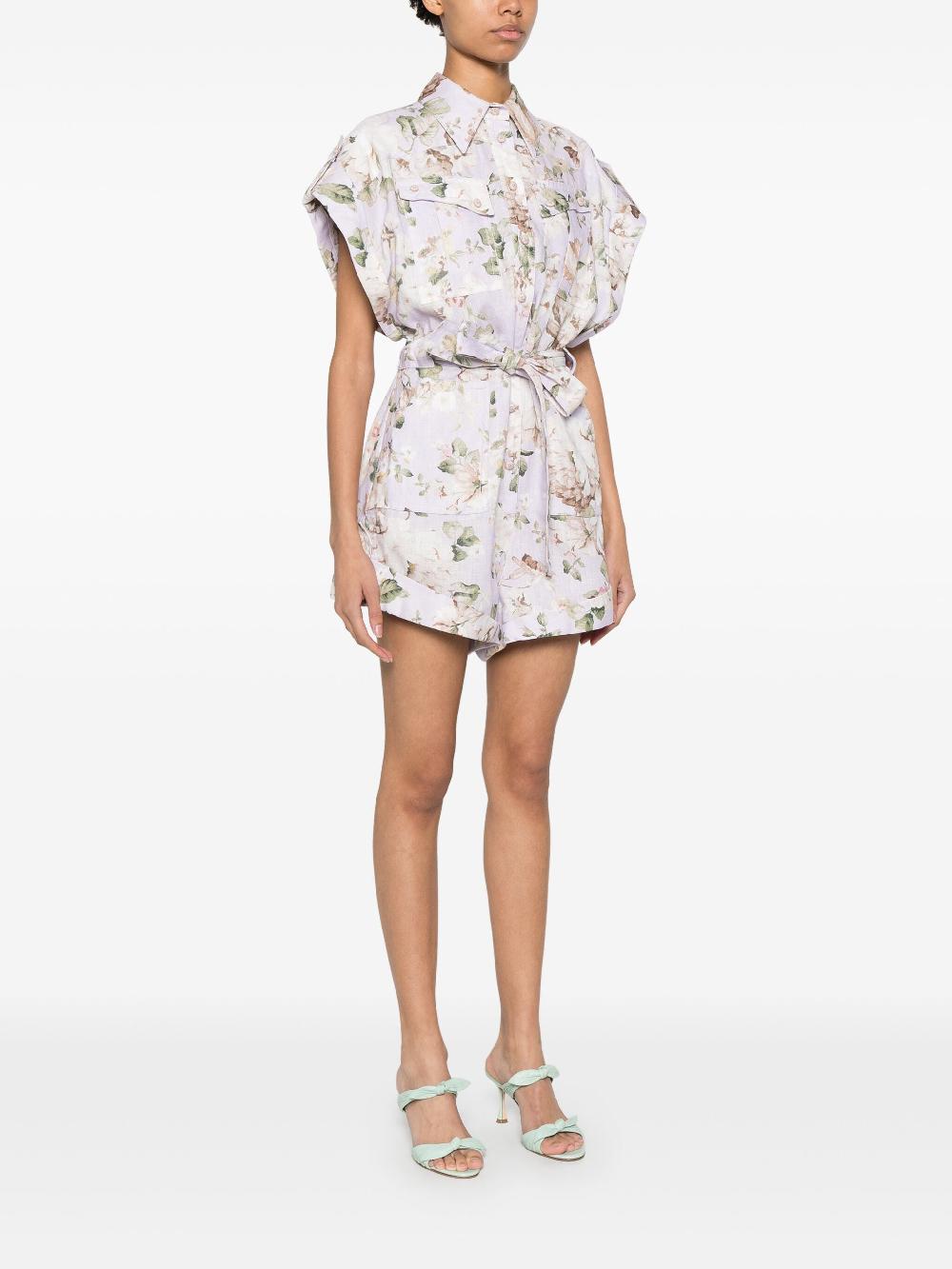 ZIMMERMANN Acacia pocket playsuit Nuovi prodotti
