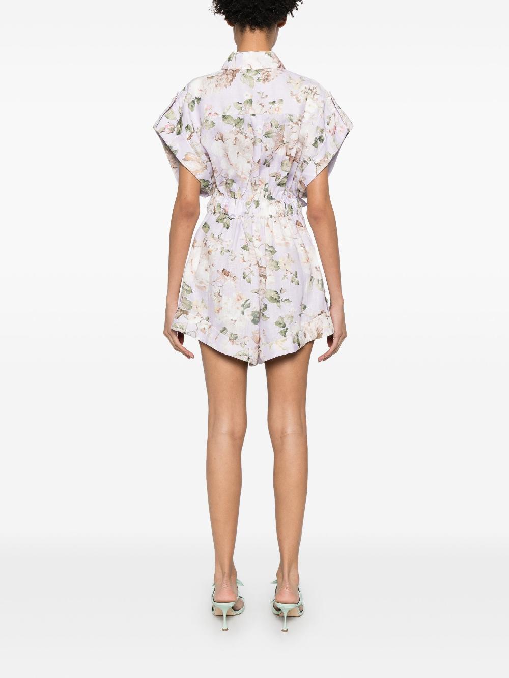 ZIMMERMANN Acacia pocket playsuit Nuovi prodotti