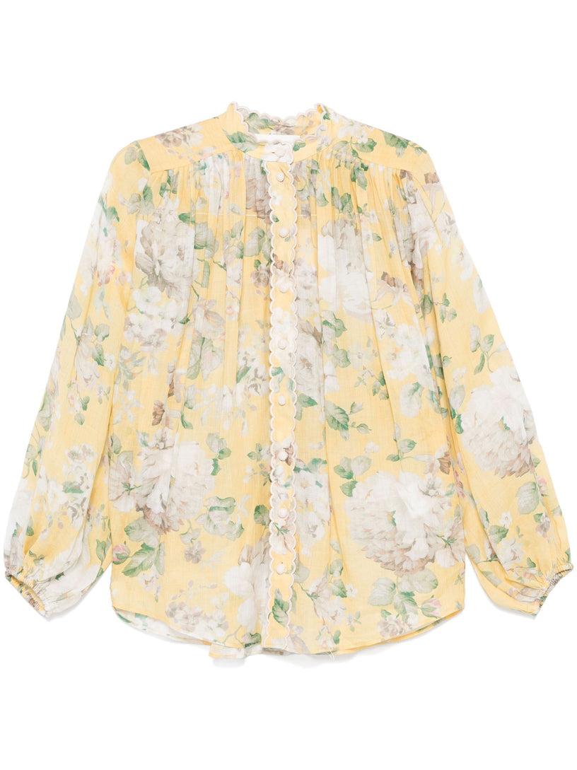 ZIMMERMANN Acacia scallop blouse Bestseller