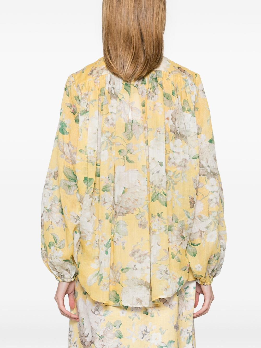 ZIMMERMANN Acacia scallop blouse Bestseller