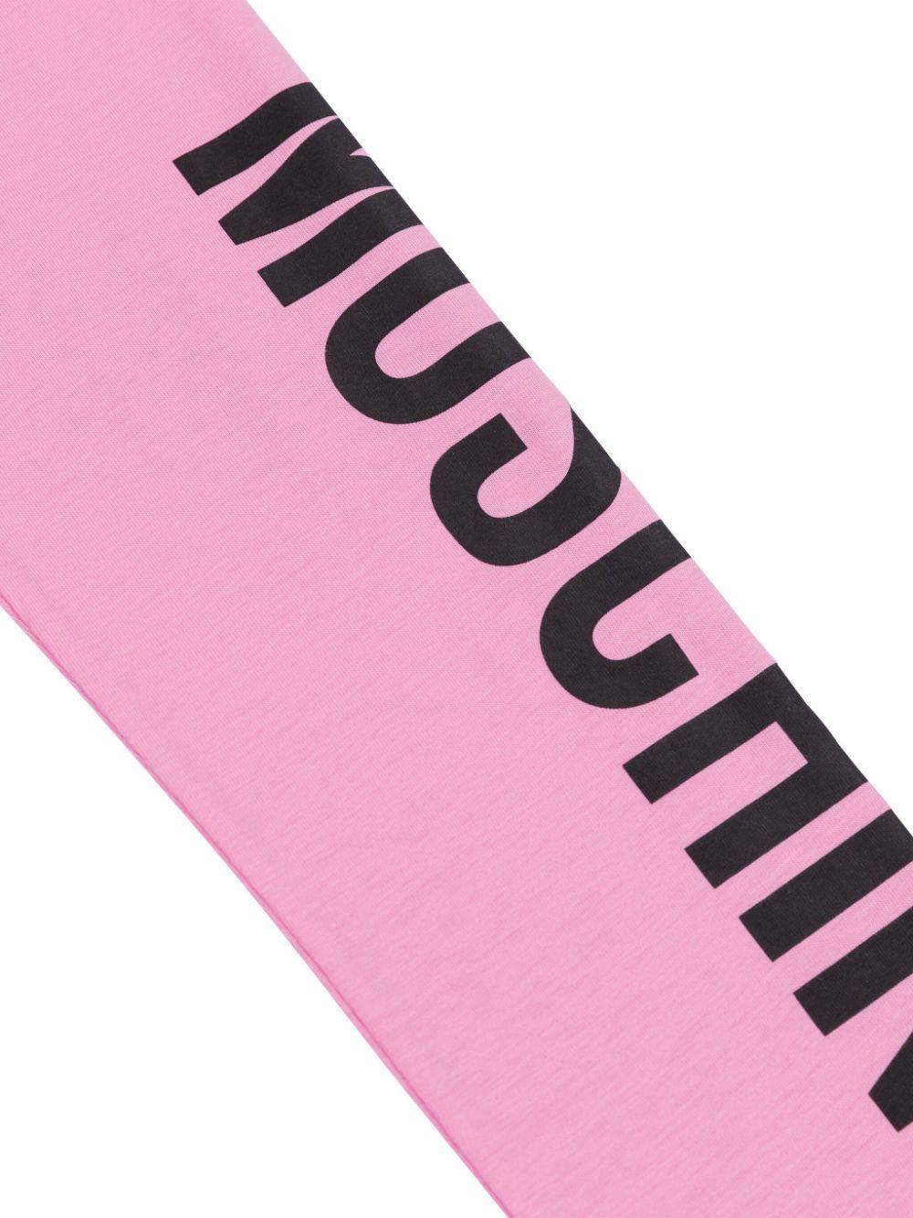 Moschino Kids Leggings with logo Comprane uno, ottenene uno gratis