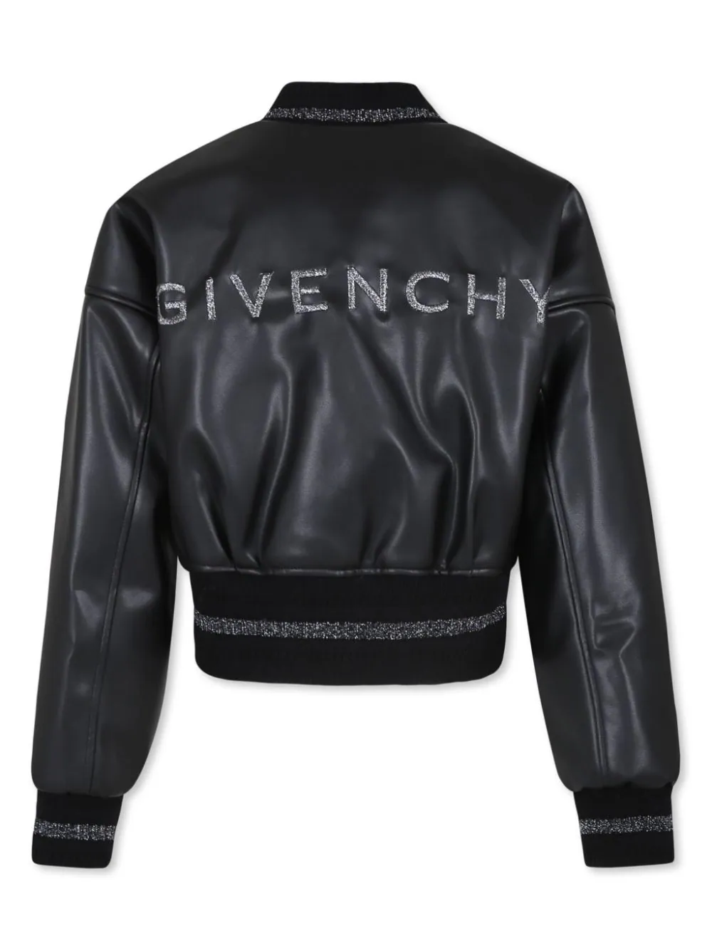 Givenchy Kids 4g-plaque faux-leather jacket Offerte giornaliere