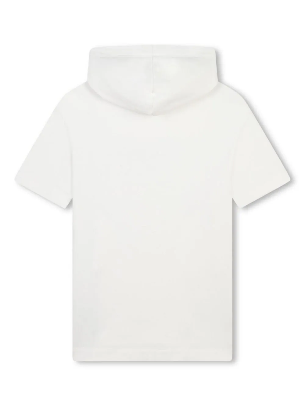 Chloé Kids Logo-appliquéd hooded dress Sostegno trimestrale